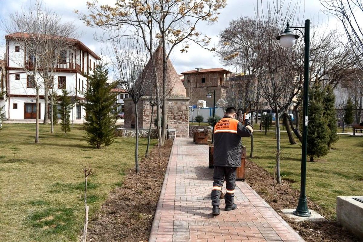 Altındağ Belediyesi\'nden Hamamönü\'nde temizlik çalışması