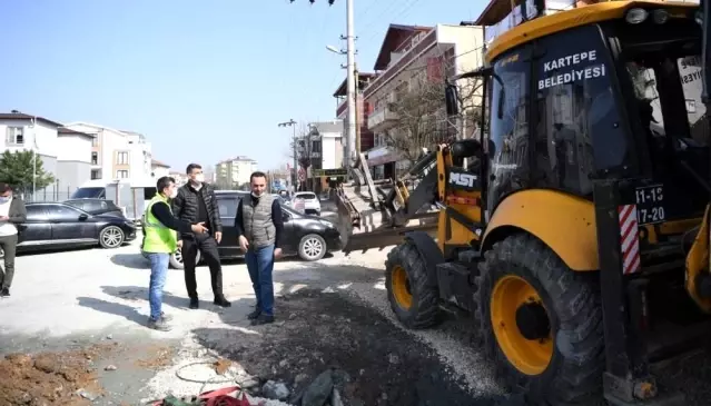 Başkan Kocaman, çalışmaları yerinde inceledi Başkan Kocaman, çalışmaları yerinde inceledi