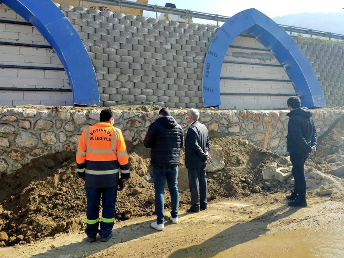 Bayırköy\'ün girişi ayrı bir havaya bürünecek
