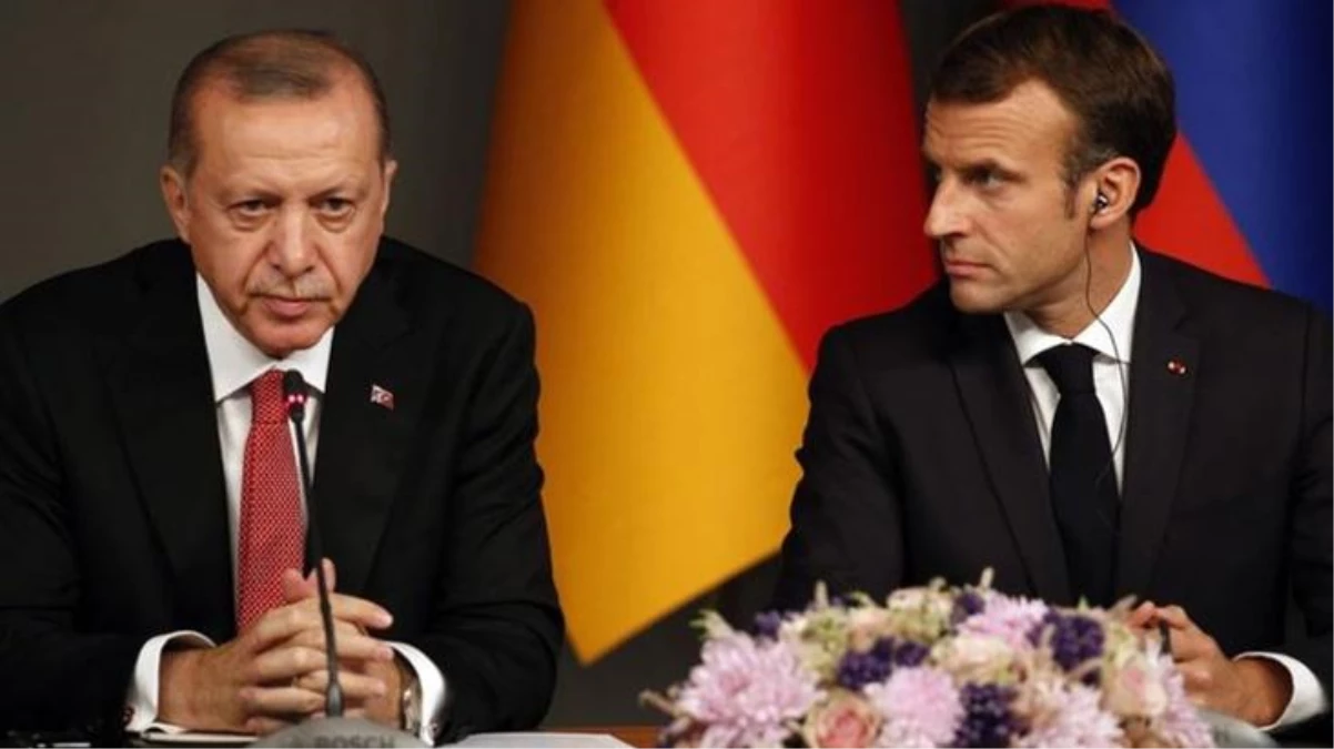 Cumhurbaşkanı Erdoğan, Fransa Cumhurbaşkanı Macron ile görüştü