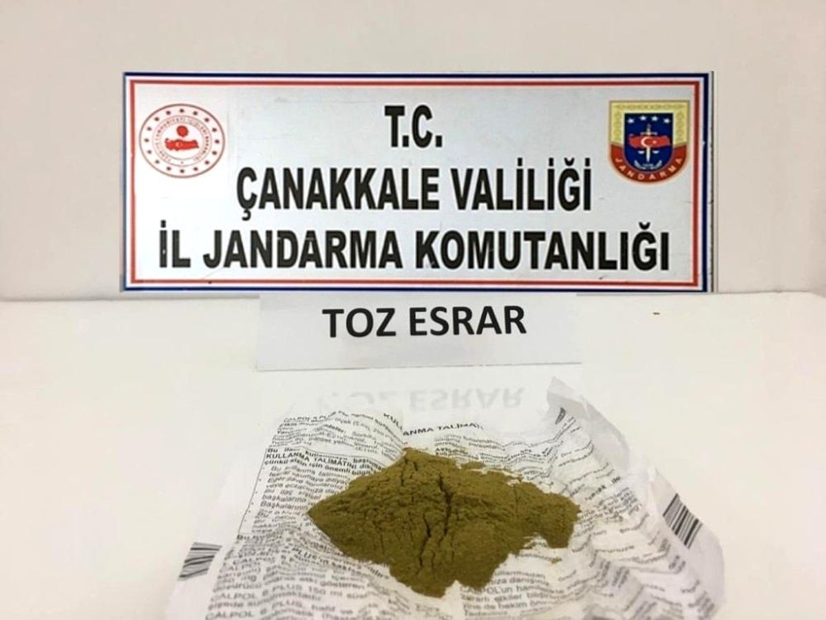 Geyikli\'de uyuşturucu operasyonu