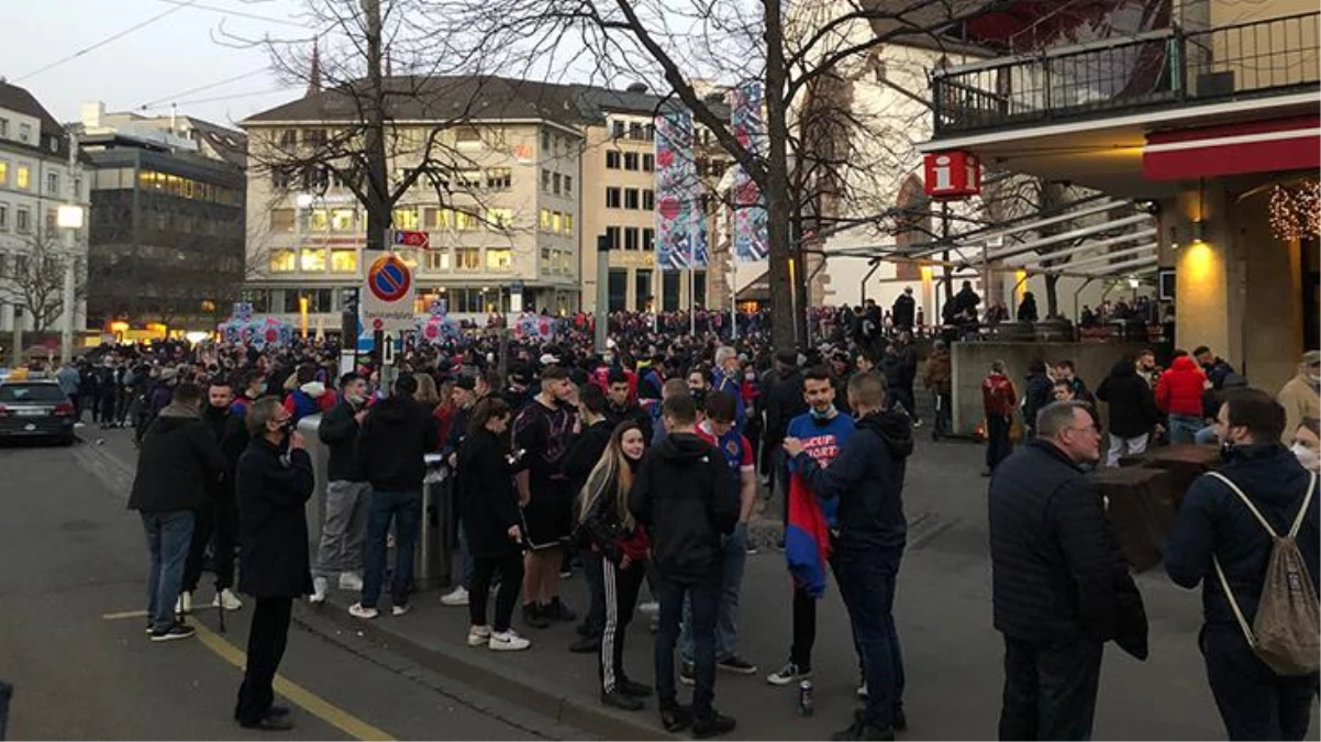 Kaptan Valentin Stocker kadro dışı kaldı, 2000 Basel taraftarı sokaklara döküldü