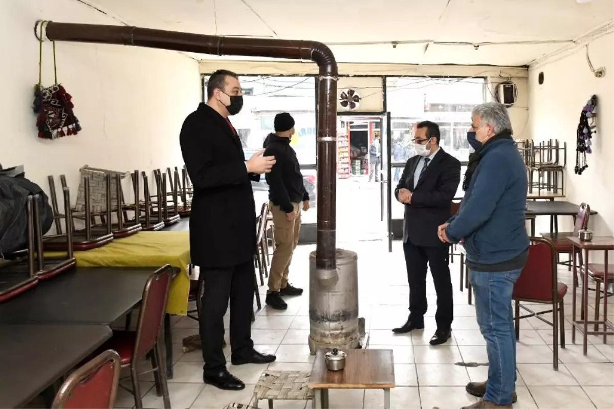 Çatak Kaymakamı Akbulut'tan esnaf ziyareti
