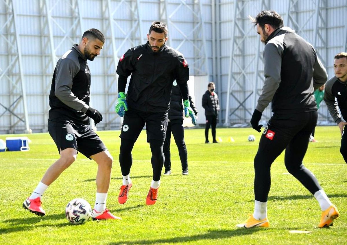 Konyaspor, Medipol Başakşehir maçı hazırlıklarını tamamladı
