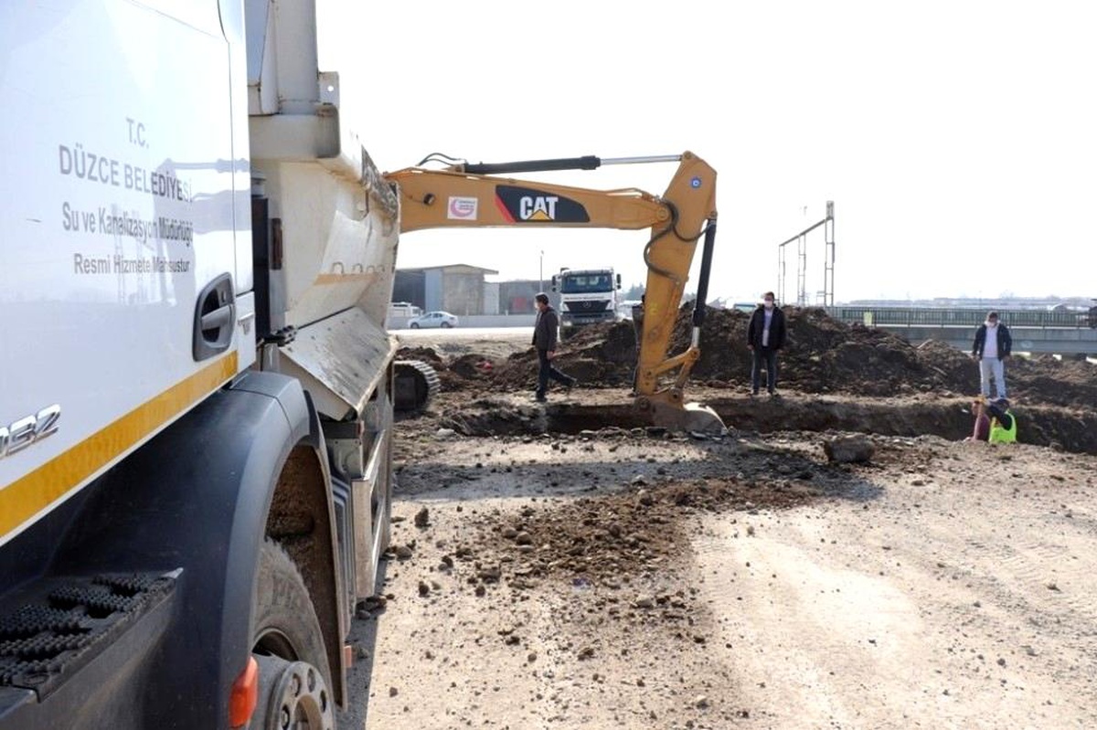 Kuzeybatı Çevre yolunda yeni su hatları yapılıyor