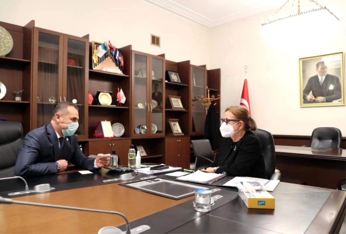 Milletvekili Çakır\'dan Ticaret Bakanı Pekcan\'a ziyaret