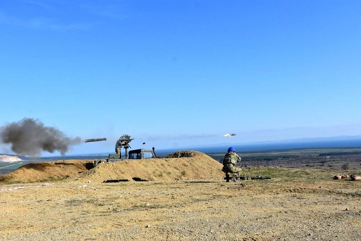 MSB: "Çanakkale\'de tanksavar silahları ile atış eğitimi icra edildi. Hedefler tam isabetle vuruldu"