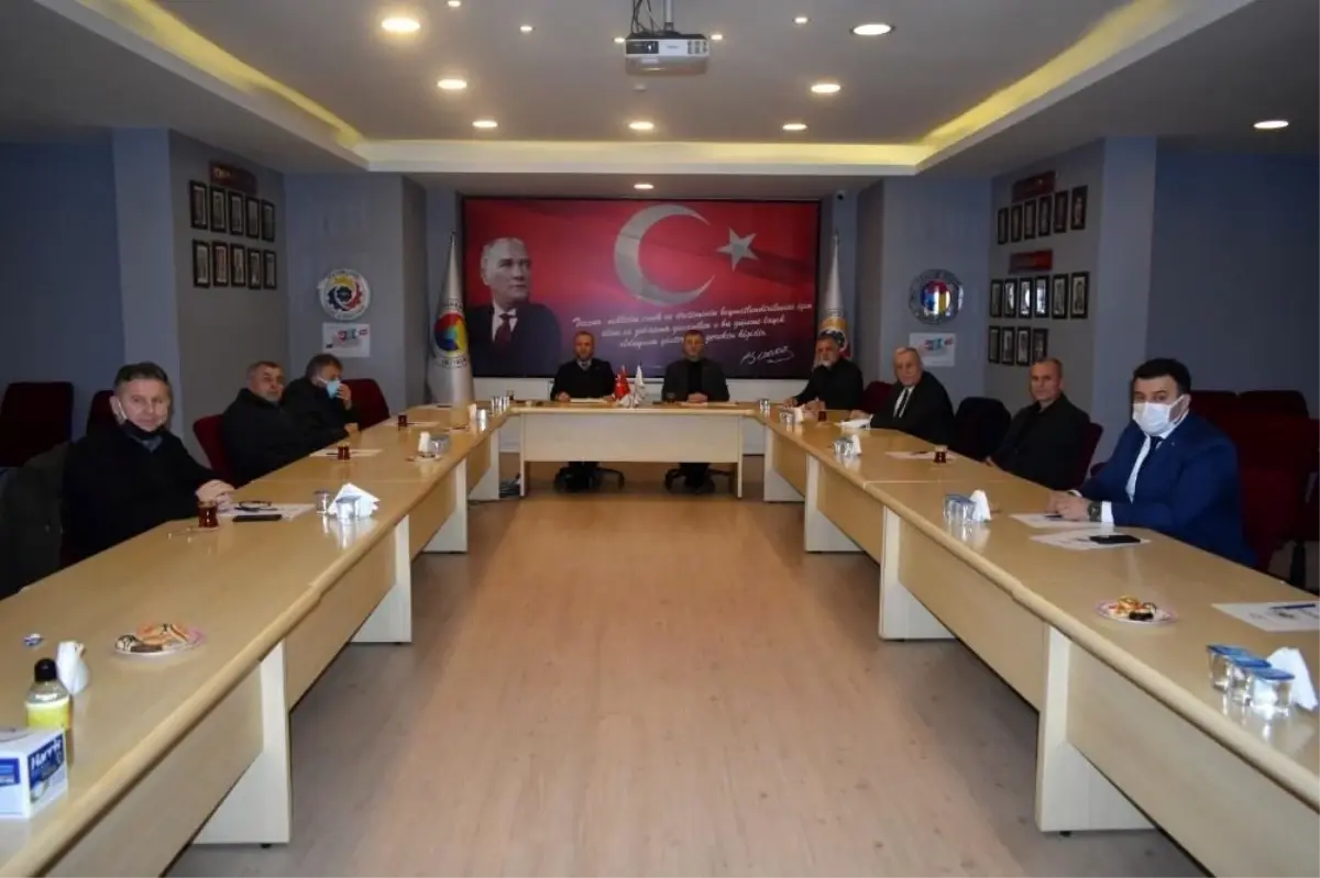 Oda başkanları pandemiden etkilenen esnafın durumunu görüştü