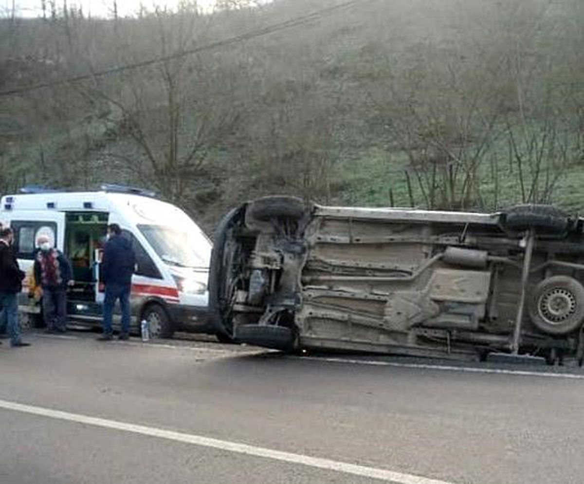 Son dakika haberleri... Ordu\'da trafik kazası: 2 yaralı
