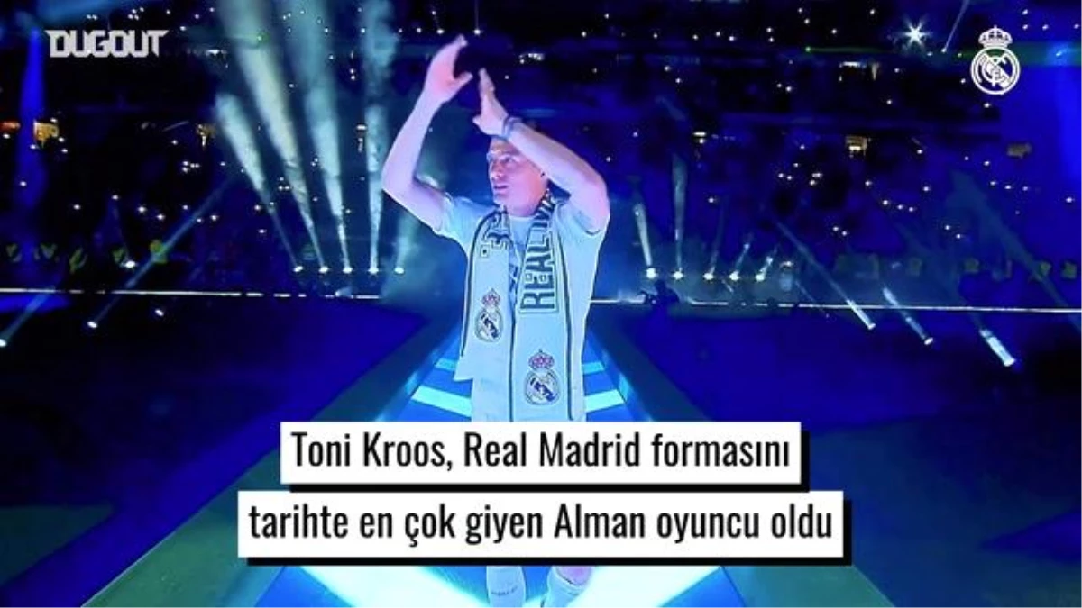 Real Madrid Formasını En Çok Giyen Alman Oyuncu: Toni Kroos