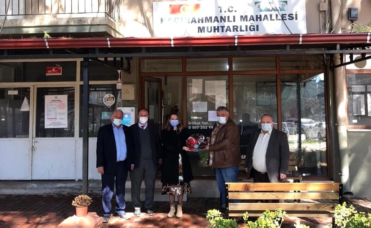 Saruhanlılı muhtarlar büyükşehir hizmetlerinden memnun