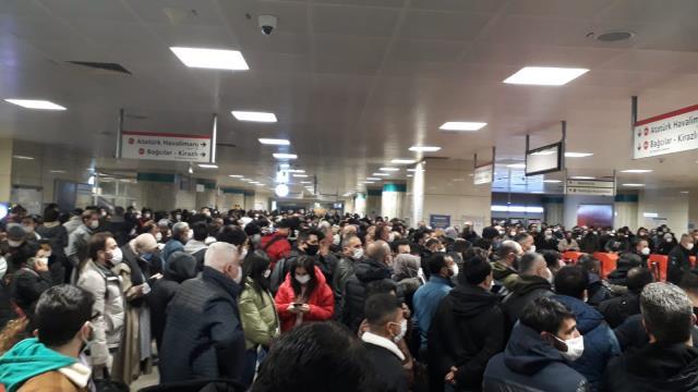 Yenikapı-Bayrampaşa arasındaki metro seferlerinin durdurulduğu iddiası