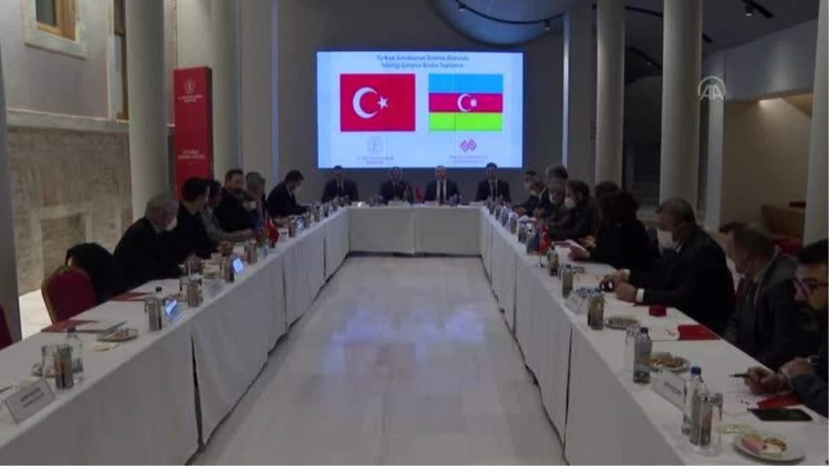 Azerbaycan Kültür Bakanı Kerimov, Türk yapımcılarla bir araya geldi
