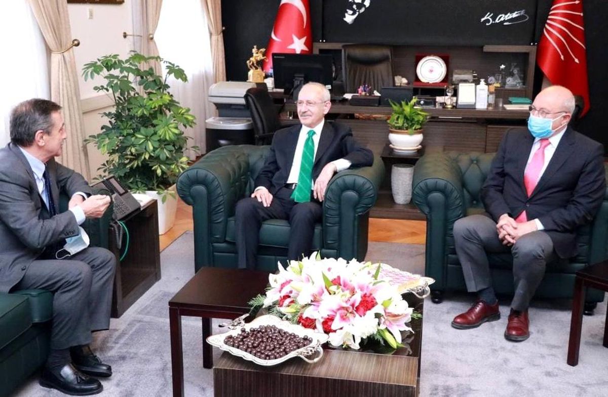 Başkan Ataç başkent ziyareti sırasında Kılıçdaroğlu ile buluştu