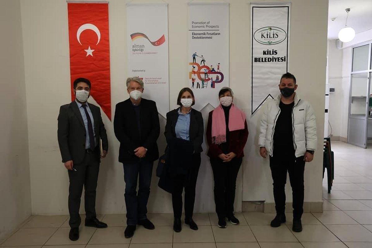 Başkan Yardımcısı Erkmen Alman heyetiyle bir araya geldi