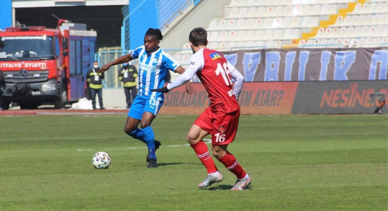 Erzurumspor ile Karagümrük 2-2 berabere kaldı