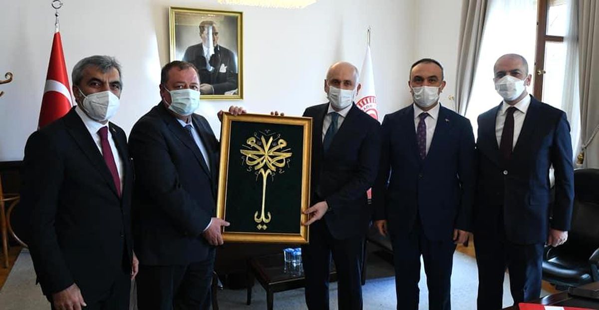 Son dakika haberleri... Kilis heyeti Bakan Adil Karaismailoğlu ile bir araya geldi