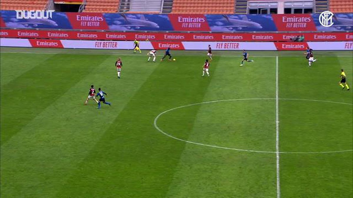 Lautaro Martinez\'in Milan\'a Attığı Gol