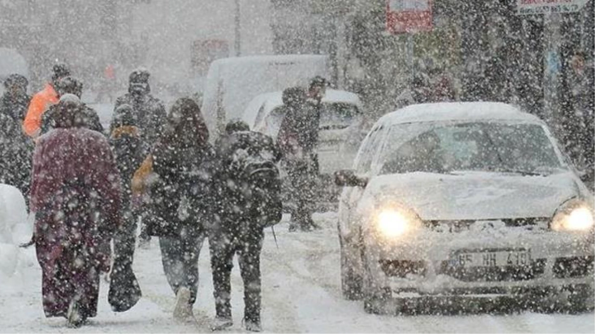 Meteoroloji\'den 5 il için karla karışık yağmur ve kar yağışı uyarısı