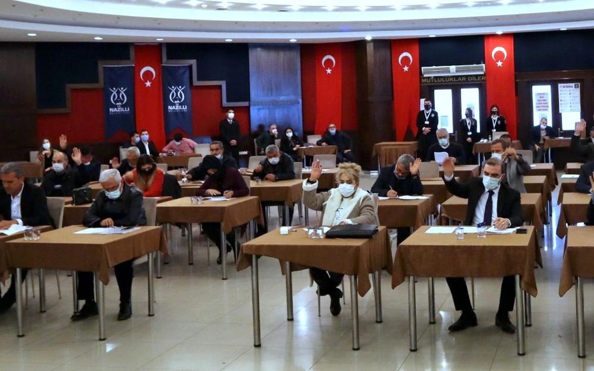 Nazilli Belediyesi Mart ayı meclis toplantısı yapıldı