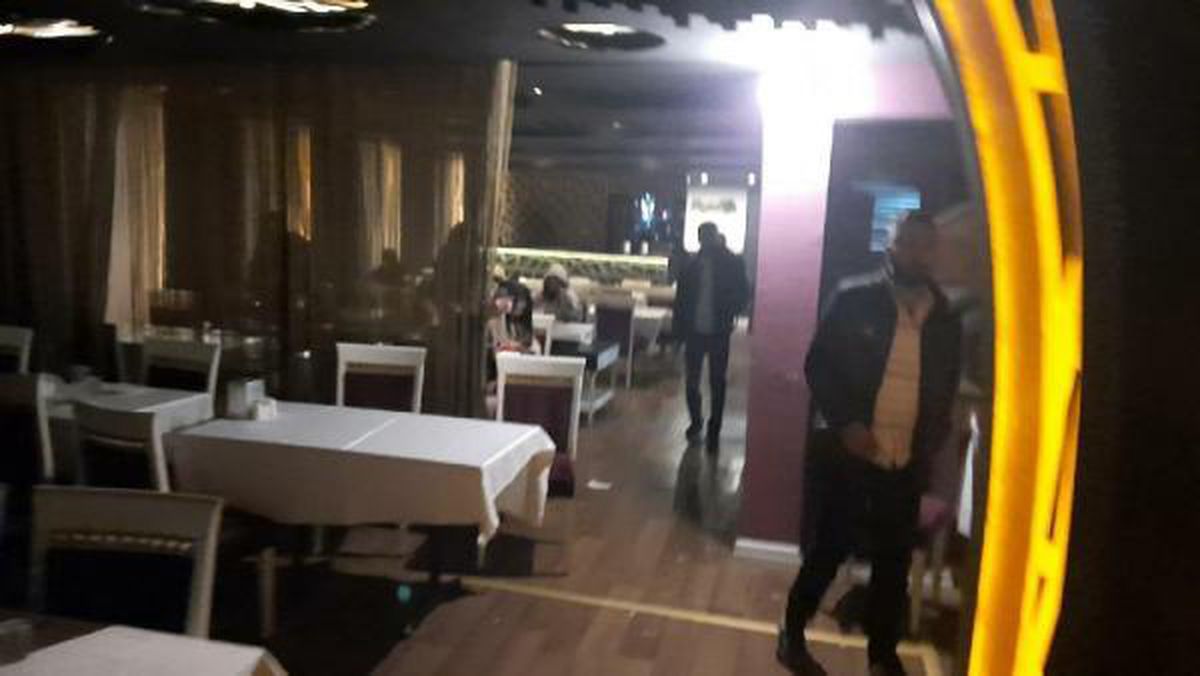 Polisi görünce kliniğe kaçtılar, ceza yemekten kaçamadılar