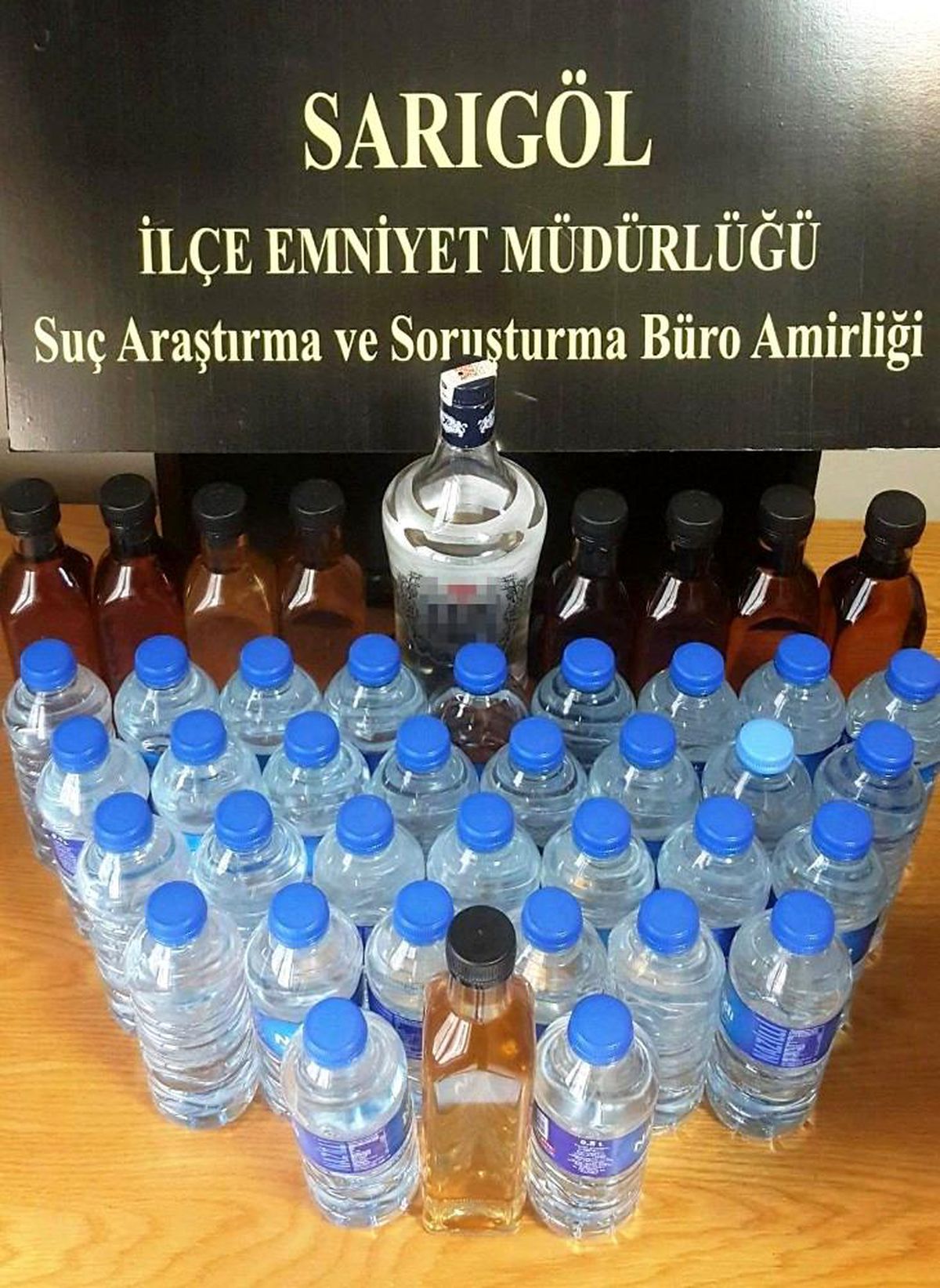 Son dakika haberi: Sarıgöl\'de sahte içki operasyonu