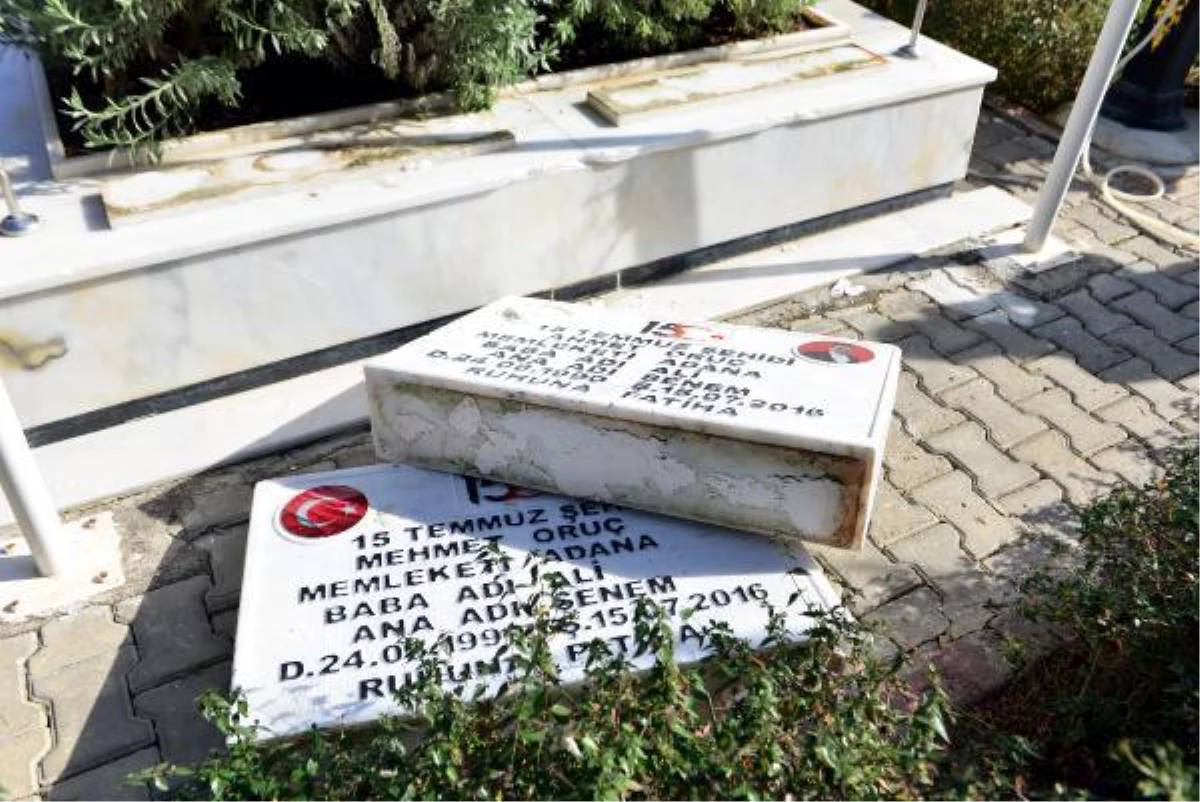 Son dakika haber: Şehit polislerin mezarlarını, DEAŞ\'ın Türkiye emirinin oğlu ve yeğeni tahrip etmiş