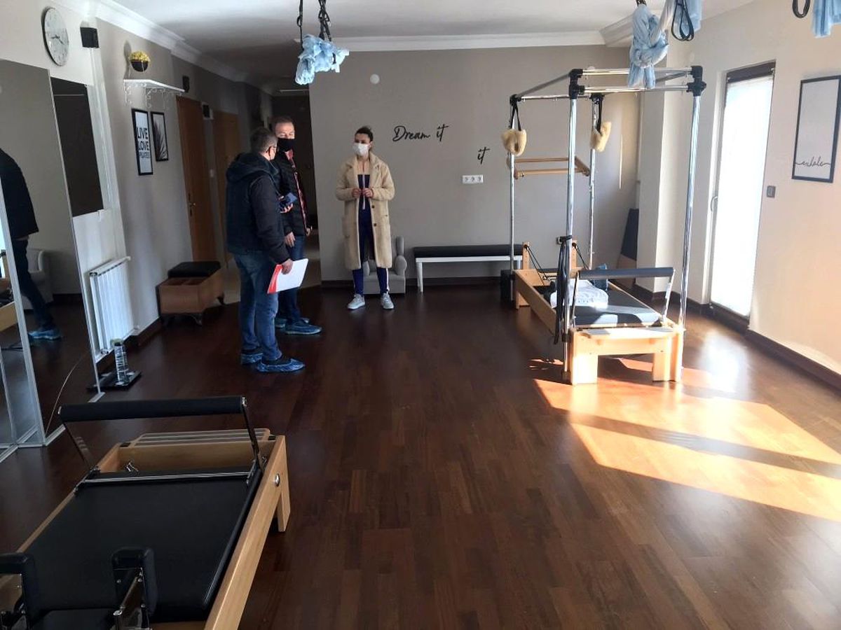 Spor tesislerinde Covid-19 denetimi yapıldı