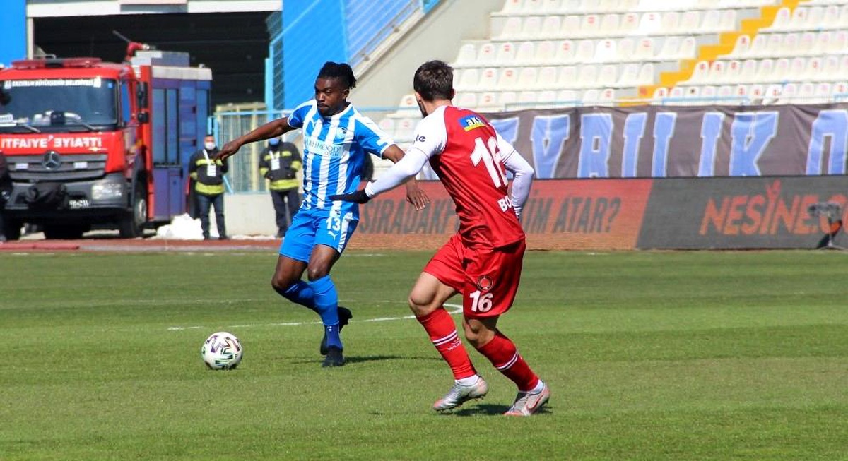 Süper Lig: BB Erzurumspor: 1 Fatih Karagümrük: 1 (İlk yarı)