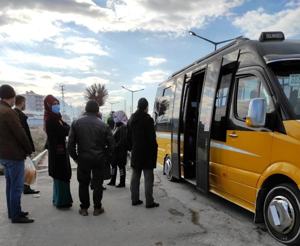 Van\'da şehir içi servisler denetlendi