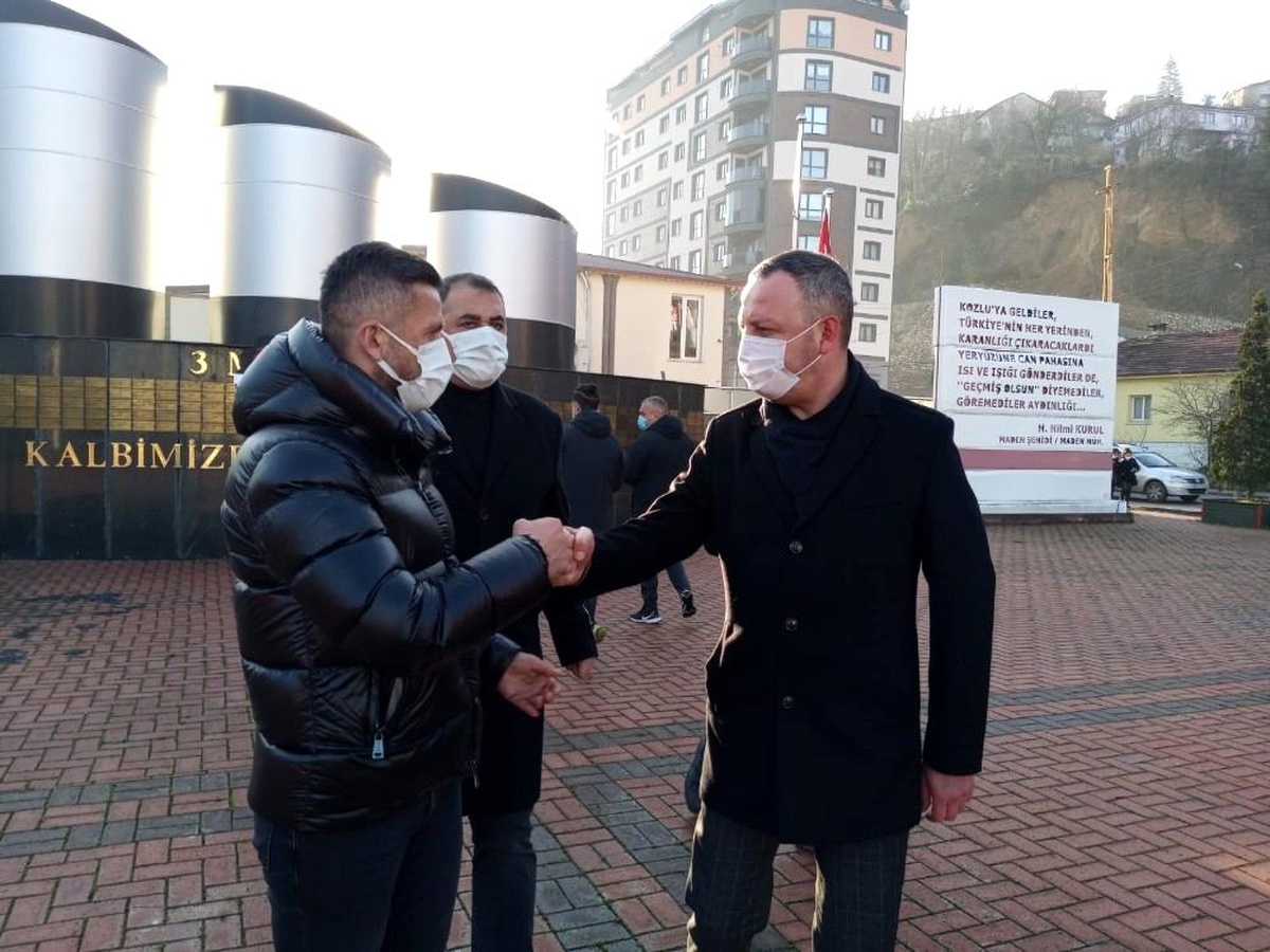 Zonguldak Kömürspor grizu faciasında şehit olan 263 madenciyi unutmadı