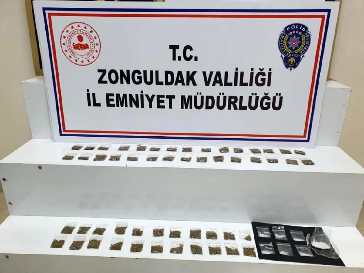 Zonguldak\'ta uyuşturucu operasyonunda 1 tutuklama