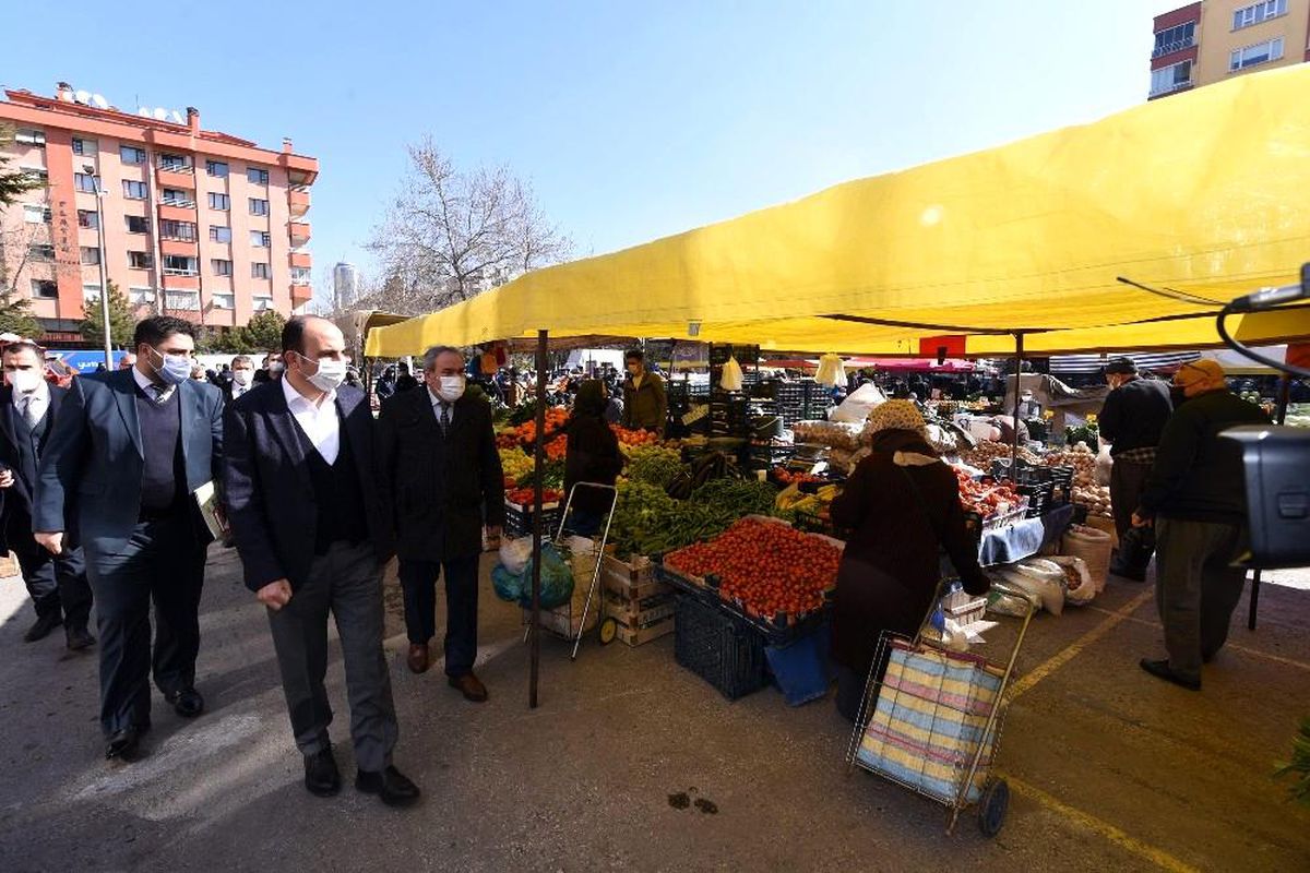 Başkan Altay\'dan korona virüs denetimi