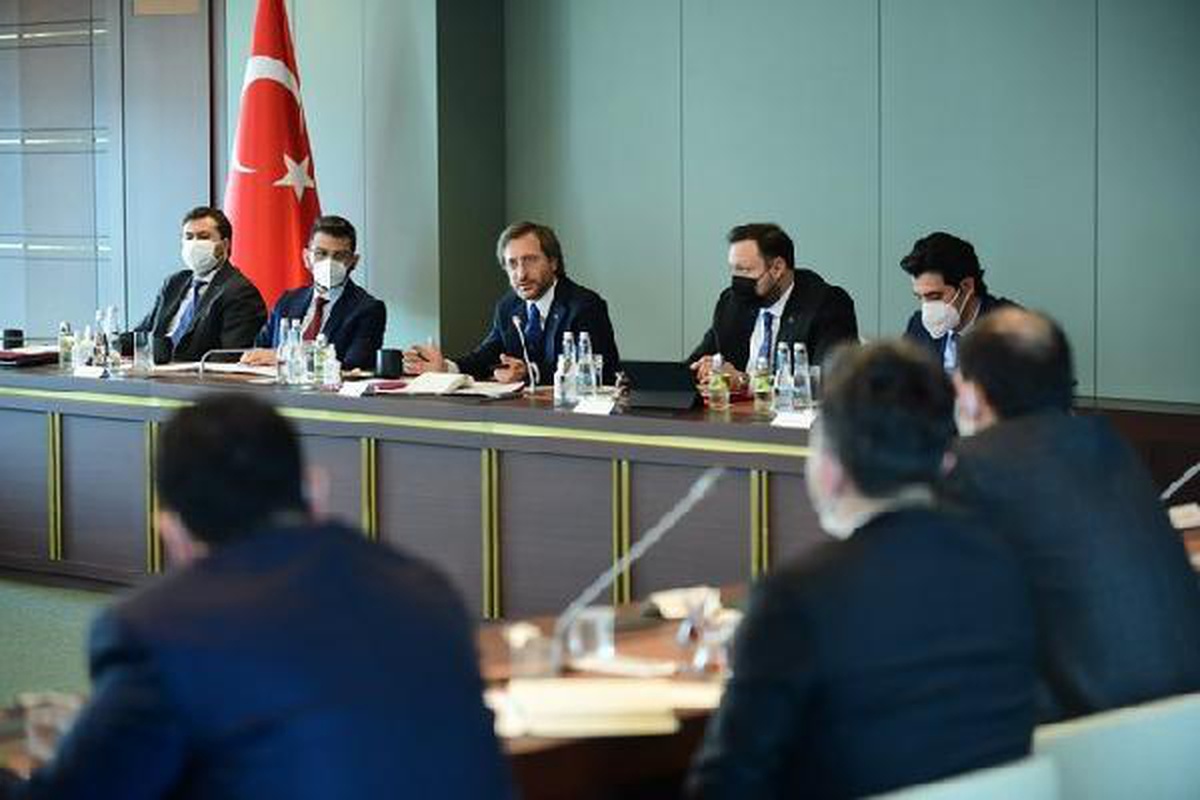 İletişim Başkanı Altun, basın müşavirleri ile bir araya geldi