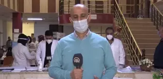 Irak'ın Kerkük kentinde bugün ilk Kovid-19 aşısı yapıldı