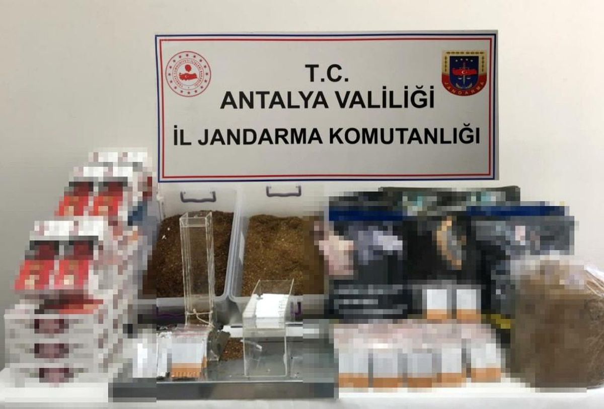 Jandarmadan makaron operasyonu