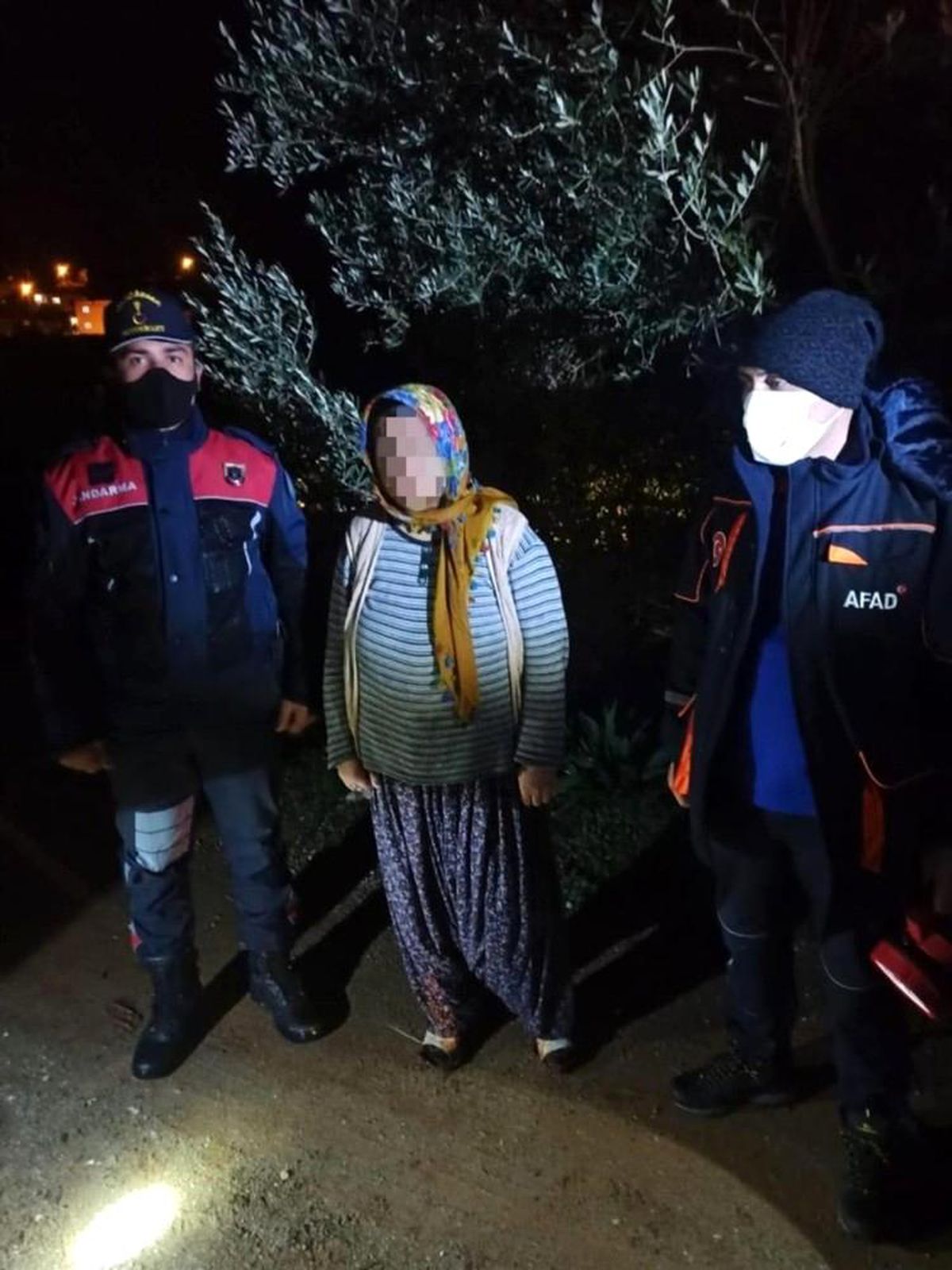 Kayıp kadın ekiplerin ortak çalışmasıyla bulundu