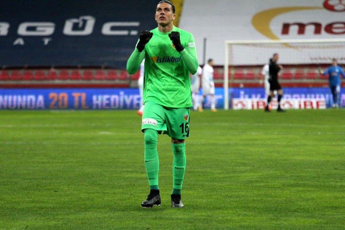 Kayserispor kalecisi Doğan Alemdar: "Ligde kalmayı hedefliyoruz"