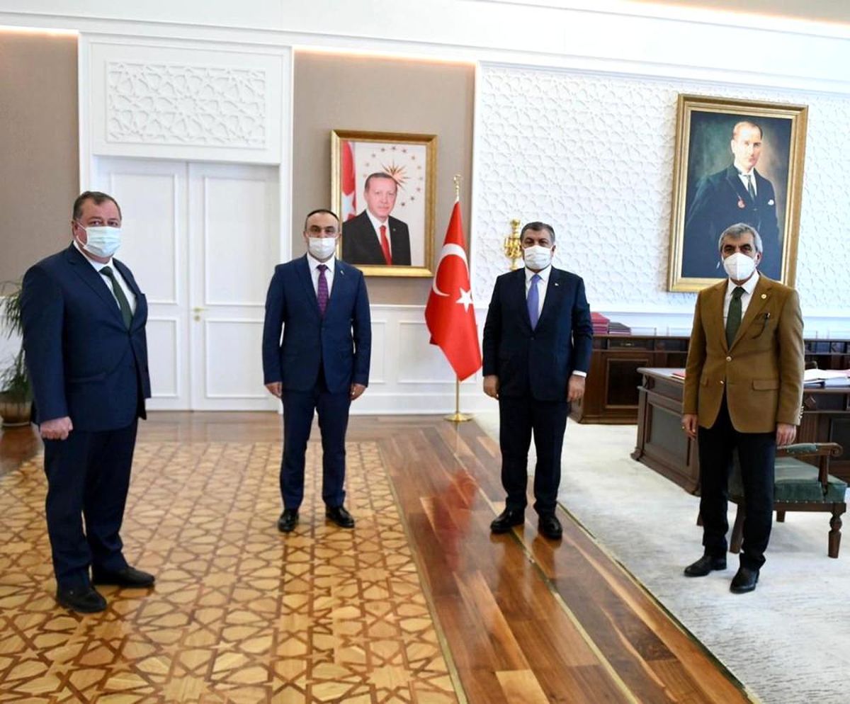 Son dakika haberleri... Kilis heyeti bakanlarla görüştü