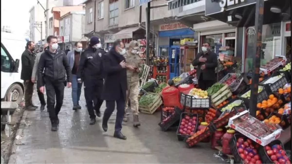 Özalp\'ta koronavirüs tedbirleri denetlendi