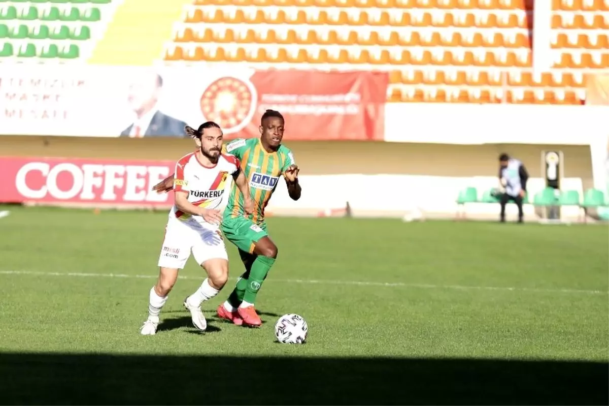 Aytemiz Alanyaspor, sahasında Göztepe\'yle 1-1 berabere kaldı