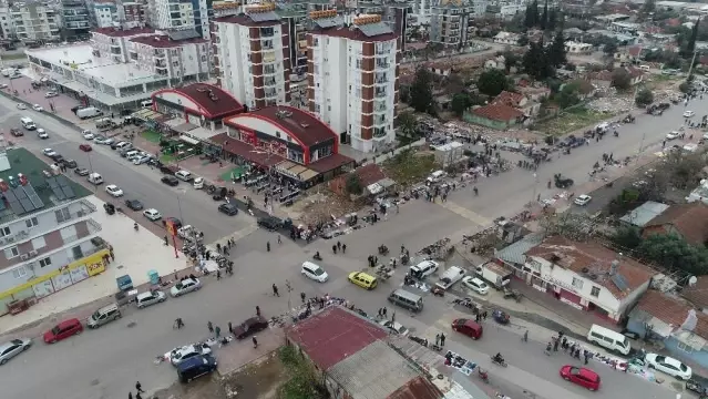 Turuncu kategorideki Antalya'da ürküten manzara