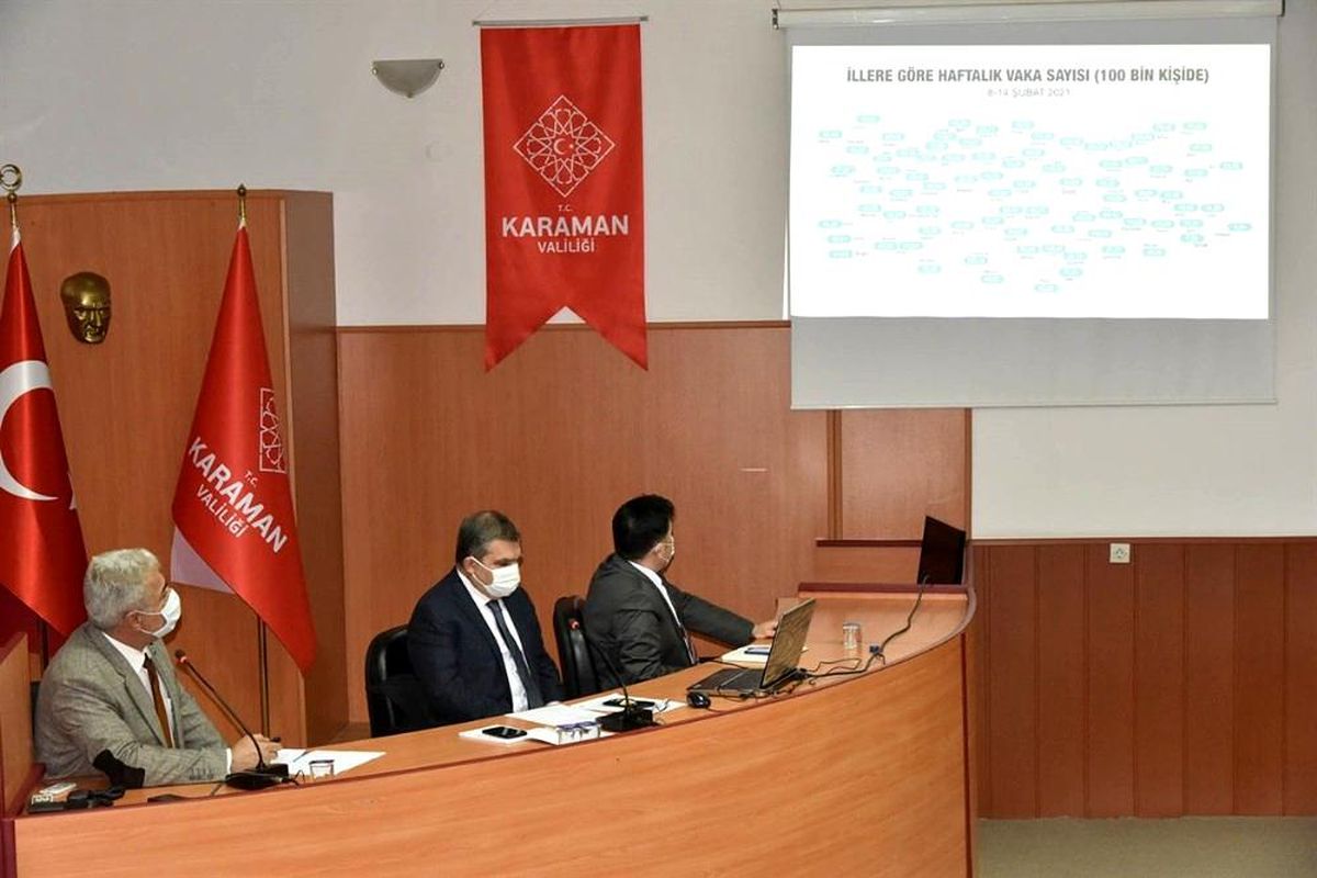 Vali Işık: "Hedefimiz risk haritasında mavi kategoride yer almak"