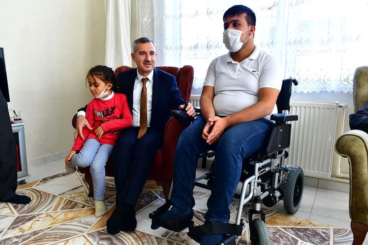 Yeşilyurt\'ta 92 engellinin yüzü güldü