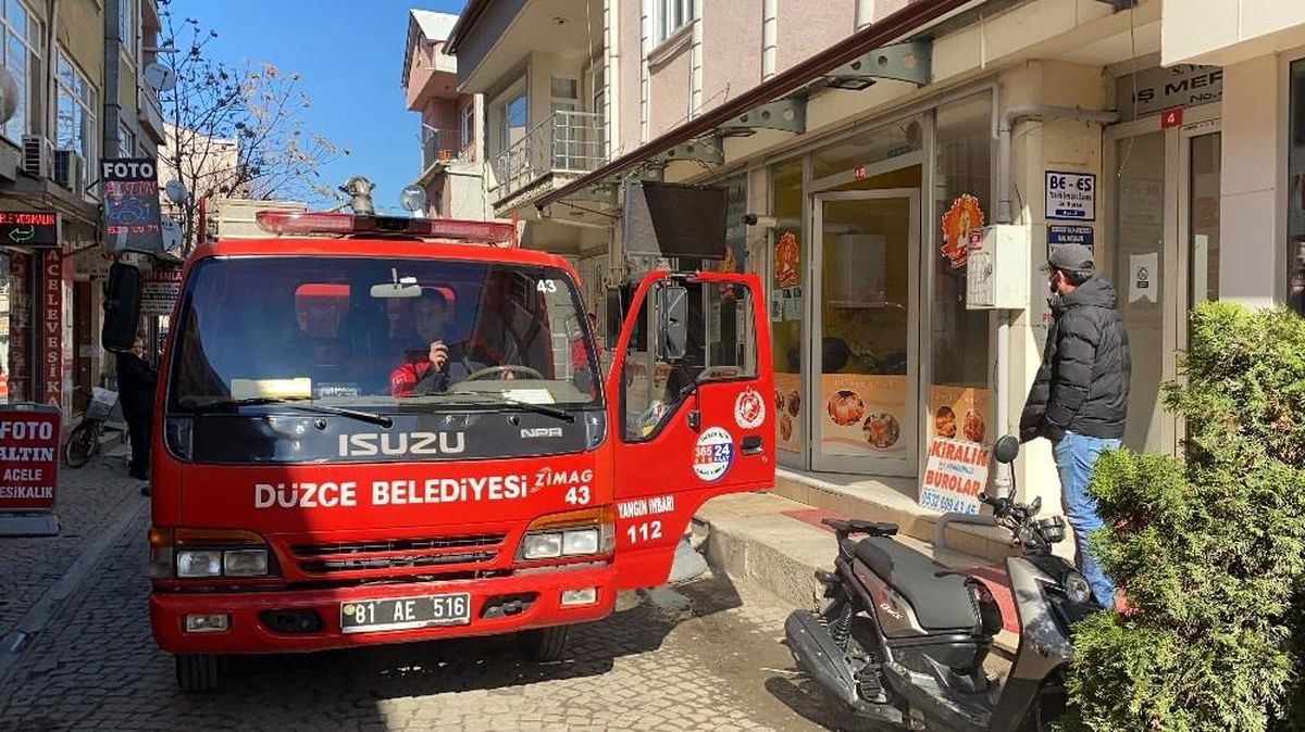 Baca yangını ilk müdahale vatandaşlardan geldi