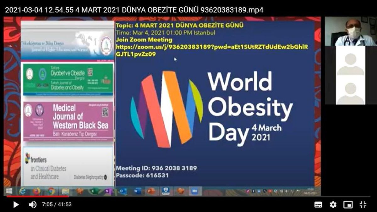 BEÜ\'de Obezite günü farkındalık günü gerçekleşti