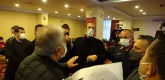 ÇED Toplantısında gergin anlar