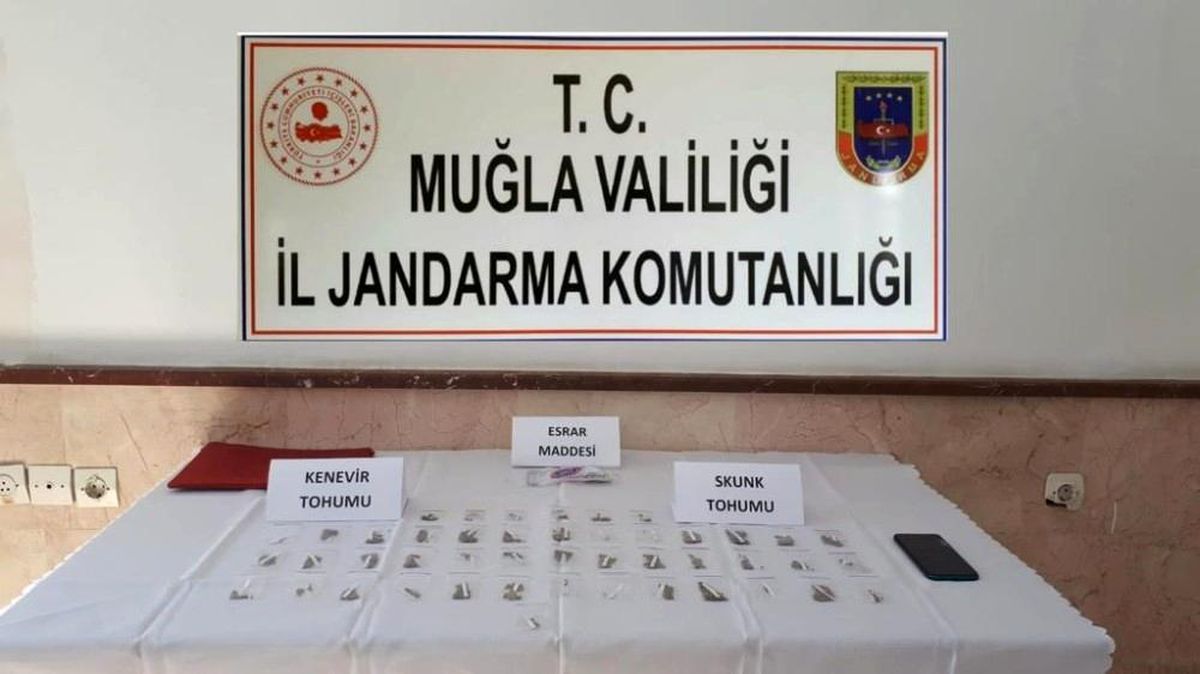Son dakika haberleri: Davranışlarından şüphelenilen şahsın evinde 55 paket hint keneviri ve esrar bulundu