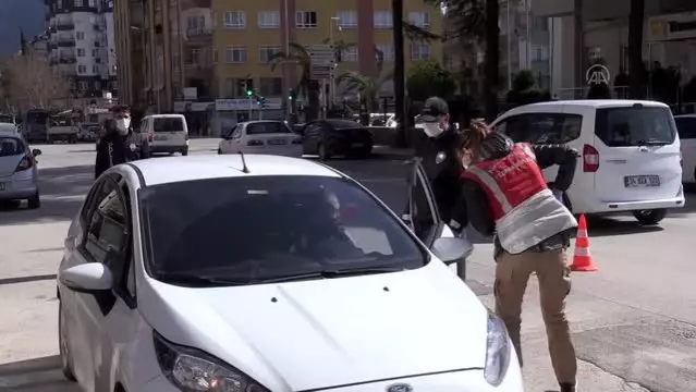 Hatay'da asayiş uygulaması Hatay'da asayiş uygulaması