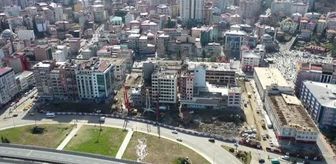 Kentsel dönüşüm kapsamındaki 'Belediye Blokları'nda yıkımlar başladı (2)